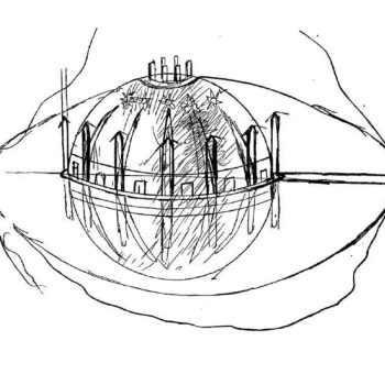 025_Александр Скрябин. Рисунок «Храма Мистерии»