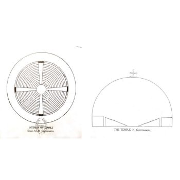 028_Наталья Гончарова. Эскизы Храма сверхискусства Николая Обухова