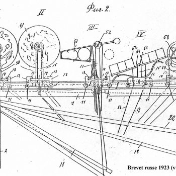 030_Владимир Баранов-Россине. Один из чертежей к оптофону