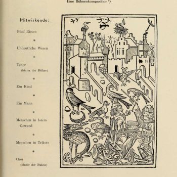 080_В. Кандинский. «Желтый звук» (1909, Der Gelbe Klang)