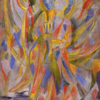 098_Павел Голубятников. Архангел Салафиил. Эскиз. 1940